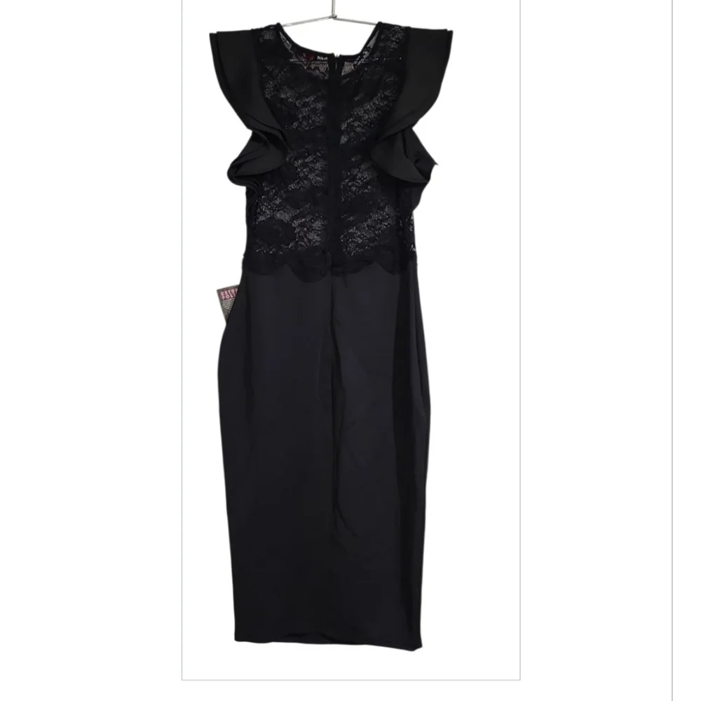 Xtaren Black Lace Dress - Picture 4 of 6